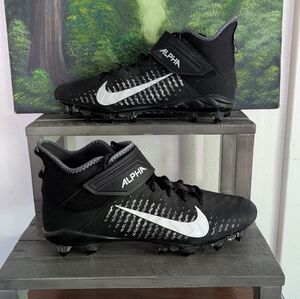 ALPHA Nike Black and White Athletic Shoes